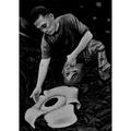 1 dang zul with rafflesia bengkuluensis sumatra artwork by chris thorogood